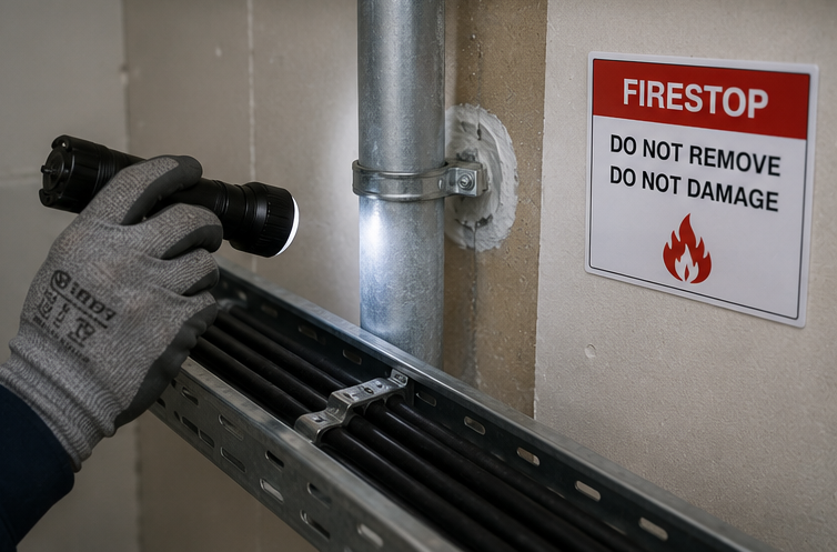 Fire barrier maintenance and remedial work